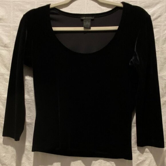 The Limited Tops - limited med. velvet top
